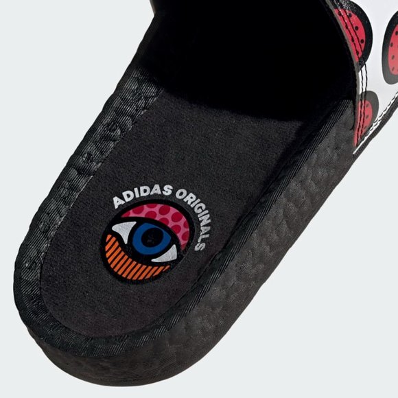 ADIDAS Adilette Boost Craig and Karl Swim Slides Sandals Men\'s Sz 8 (GY5351) main image 6